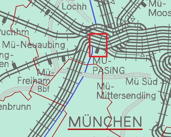 Gleiserneuerung München-Pasing Lage im Netz Termine 16.10.-19.10.2015 Abweichung Fahrplan f. Zugmeldestellen (Sperrung Gleise 4+5) 23.10.-02.11.