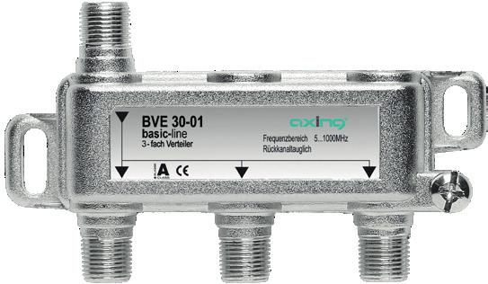 2-01P BVE 3-01P BVE 4-01P BVE 6-01P BVE 8-01P Anschlusskabel BAK xxx-80 Anschlusskabel IEC axialer