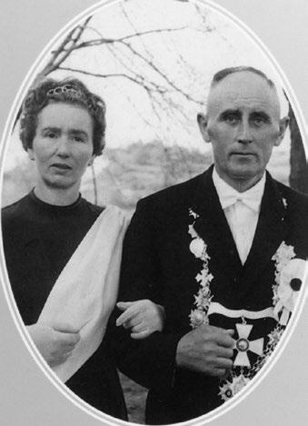 Königspaar 1958 Theodor ( ) und Anna Rickert ( )