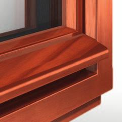 PaXoptima78 Weichholz U w = 1,0 W/(m²K) * Der natürliche Werkstoff Holz ist im Fensterbau unverzichtbar.