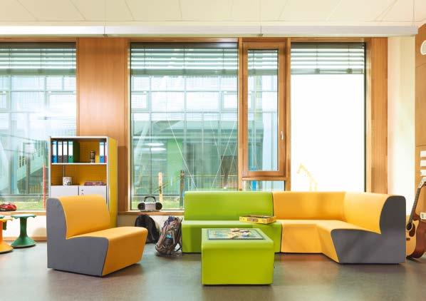Couch- und Loungemöbel ClubLounge Sitz- und Couchelement Kunstleder Hokki Hocker in 4 verschiedenen Höhen und 5 Farben Die Ruhe- und Couchzone