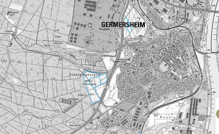- 3 - FFH-Album Bellheimer Wald mit Queichtal Germersheimer Düne Germersheimer Düne (blau