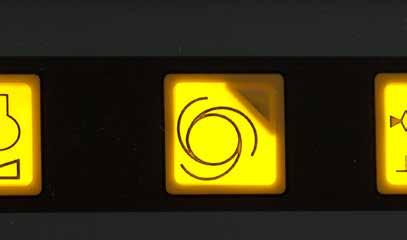 EIN-/AUS-Schalter Auf Knopfdruck kann der Einbau gestoppt und mit den gleichen Parametern wieder gestartet