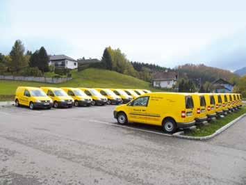 Auch die Österreichische Post AG setzt auf Erdgas-Fahrzeuge. Das Land OÖ.