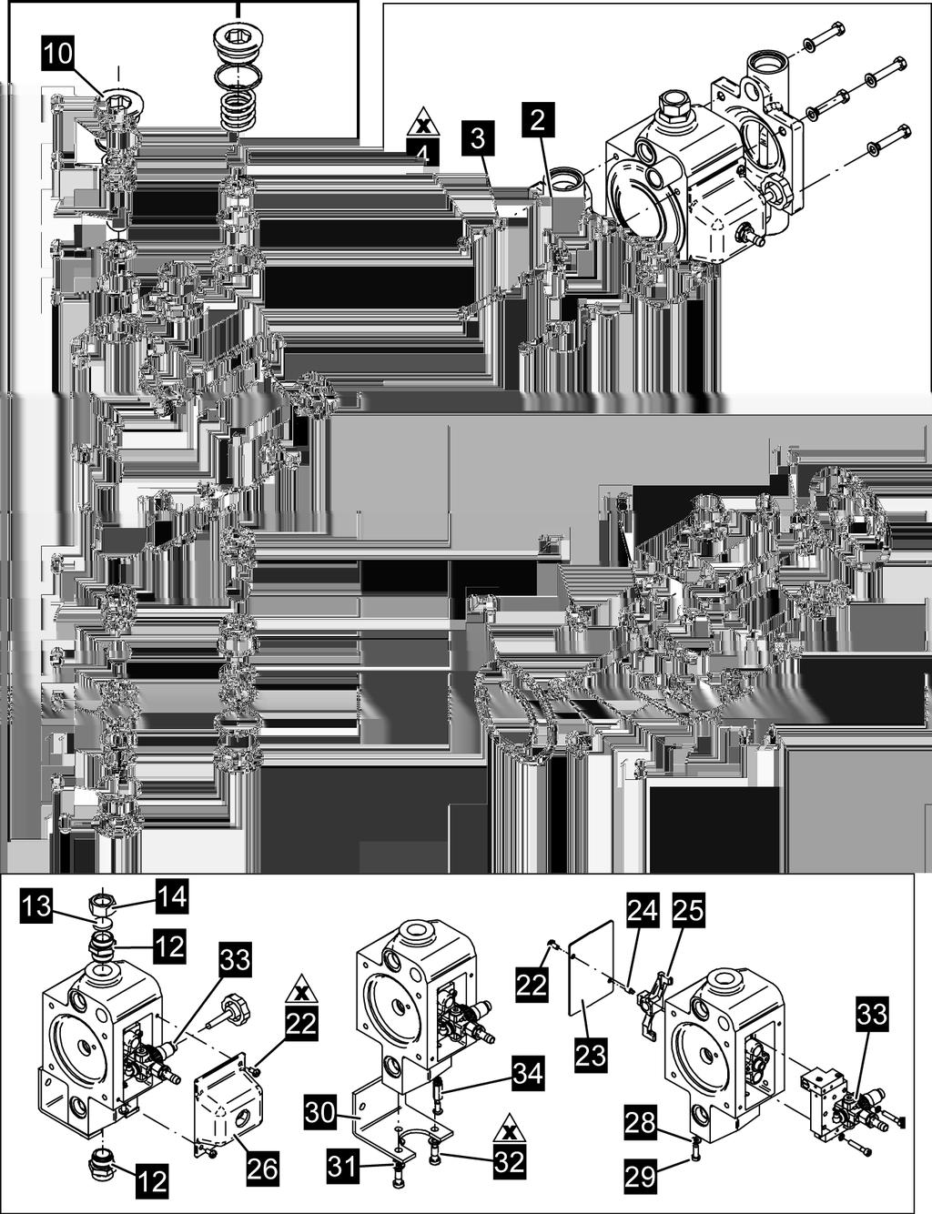 Membranpumpe MP-400 DEUTSCH 8 Ersatzteile/Zubehör 8.