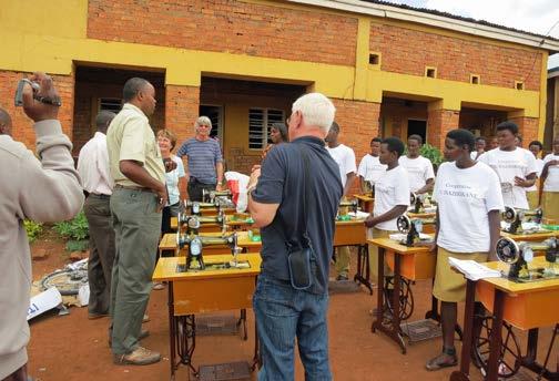 Patenschaftsprojekt Kinderhilfe Mazimpaka Besuche aus Deutschland so könnte man meinen dürften in Ruanda inzwischen zur Routine gehören, denn in schöner Regelmäßigkeit muss Thomas Mazimpaka zum