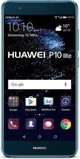 16. Huawei P10 Lite Dual-SIM blau 130,00 216-903282/1 32GB Speicher, 5,2" Display, 12 MP Kamera, NFC, erweiterbarer Speicher, frei für alle Netze, Originalbox,