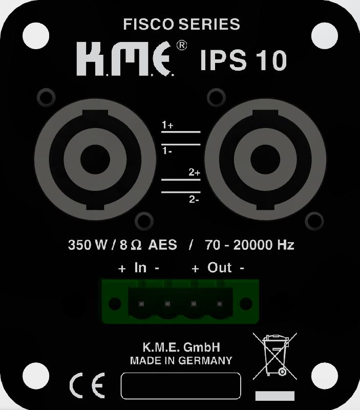 Auswahl der Systempresets für die K.M.E. Systemendstufen DA428/230 Alle notwendigen Systempresets für die Fisco Systeme sind auf der KME-Webseite www.kme-sound.com bzw.