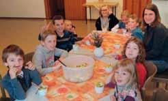 Der Kindergottesdienst findet im Zeitraum zwischen Oktober und Ostern immer samstags von 10.30 12.