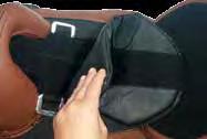 DryTex HIP-SAVER-01 Schwarz 19,95 E Hip Saver auf der Steigbügelaufhängung eingeklettet ermöglicht eine schmalere Sitzposition SATTELZUBEHÖR SITZAUFLAGEN