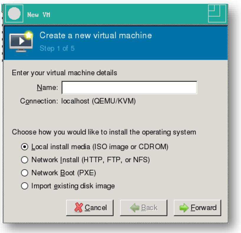 Zusätzliches Setup für KVM auf