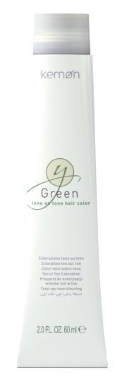Colorieren von bereits gefärbten Längen und Spitzen Yo Green: Ton in Ton Coloration Coloriert mild und pflegt die Schuppenschicht von strapaziertem Haar.