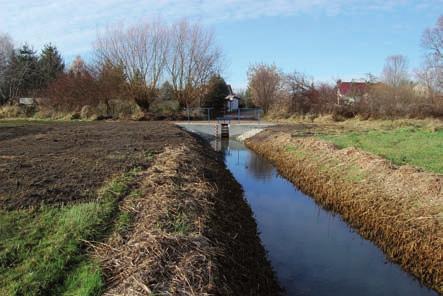 Marstallwiesen erprobt. Das sanierte Staubauwerk sorgt nun für den richtigenwasserstand Fotos: H. Lengsfeld und H.