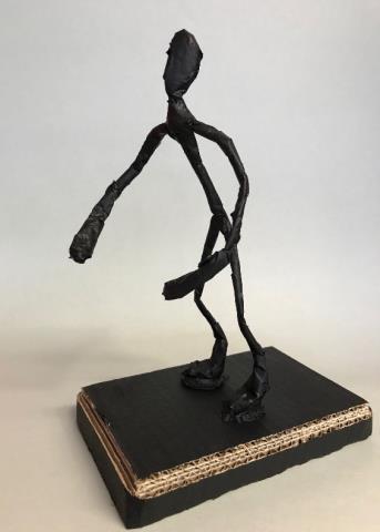 Es entstand ein schönes Kunstwerk von uns allen. Die Kopfbilder gefallen uns am besten. Timon und Milica Giacometti-Skulpturen Alberto Giacometti ist bekannt für seine handgefertigten Bronzestatuen.