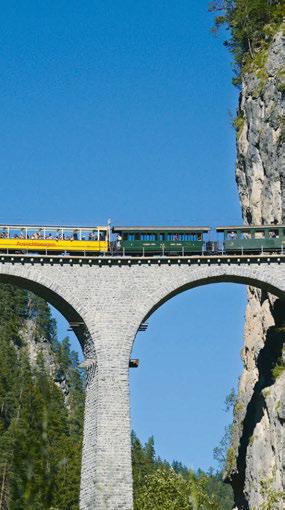 www.rhb.ch Erlebniswelt Bahn Entdecken Sie ein Stück Bahngeschichte Historische Fahrten Vom 10. Mai bis 28.