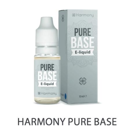 Harmony Pure Base Ein CBD Shot welcher zu jedem aromatisierten E-Liquid hinzugegeben werden kann. Warum mögen Menschen Harmony Pure Base?