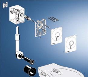 29 Ersatzteile WC-Spülarmaturen Wandeinbau-Spülarmaturen - VERONA E / VERONA 9.51-9.52 - COMPACT II, Niederdruck 0,8 bar 9.53 - COMPACT II 9.54 WC-Steuerungen EDITION E 9.55-9.