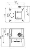 Wandeinbau-Wandausläufe Produktgruppe 11 PW SCHELL Wandeinbau-Masterbox WBW-E-V Elektronik - Kaltwasser Wandeinbauarmatur zur Kombination mit Wandauslauf- Fertigbausets, Armatur vormontiert in