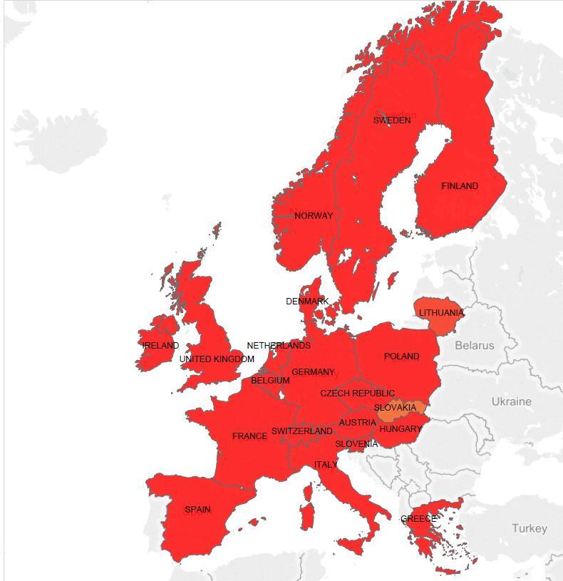 Vergleich: Real-World - Daten aus Europa
