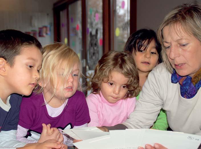 Kinder entwickeln in einer sprachlich anregungsreichen Umwelt eine kreative