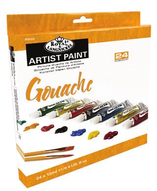-Nr.: OIL-24 Gouache Paint Pack 12 12 Tuben á 12 ml 2