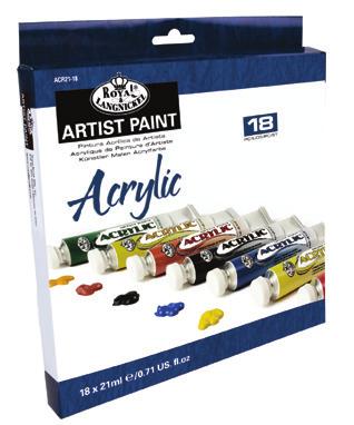 Malsets ROYAL ARTIST PAINT PACK 21 ML royal langnickel farbsets mit 21ml tuben, für alle die ein