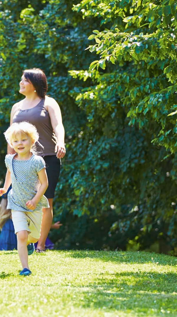 Im Kindergarten- und Familienalltag werden die Weichen für das gesunde Aufwachsen unserer Kinder gestellt.