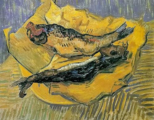 Vincent Van Gogh (1853-1890) Die Heringe 1888 Privatsammlung