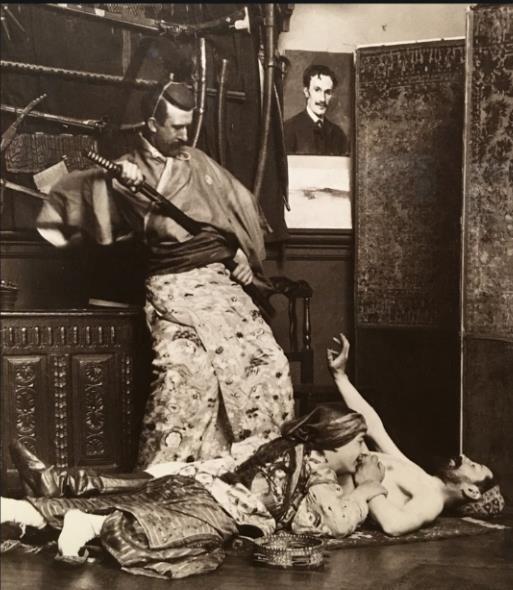 Francois Gauzi Toulouse Lautrec mit Claudon und Nussez 1884