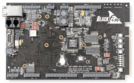 Elektronik des Prototyps Blackfin 537 Stamp Board 500 Mhz,