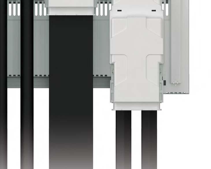 Für die Integration von Leistungsschaltern in die Anlage stehen EQUES -Adapter für alle marktüblichen Leistungsschalter mit Stromstärken von 00