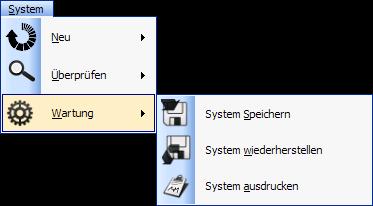 eine Datei und gleicht sie mit dem aktuell angeschlossenem System ab.