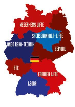 Rampensortiment Unser Servicepartner Liftunion Die Liftunion ist ein Zusammenschluss von sieben renommierten Liftsystemunternehmen Deutschlands.