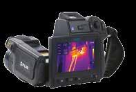 FLIR T600-Serie Modernste Wärmebildkameras, die hervorragende Ergonomie und Flexibilität mit hoher Bildqualität verbinden Die FLIR T600-Serie liefert klare Wärmebilder mit einer Auflösung von 640 x