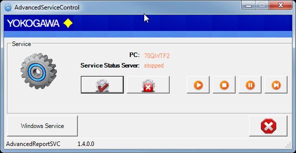 5 Service / Windows Dienst Die Software kann als Windows Dienst betrieben werden.