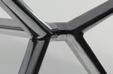Produktübersicht product overview W3 W-Lift Table / / / / Materialien materials Sitz: Stoﬀ / Leder seat: upholstery fabric / leather Aluminium-Komponenten: glänzend / schwarz aluminium elements: