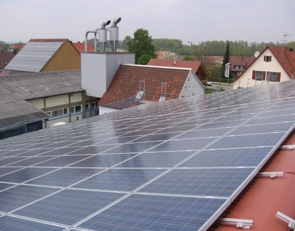 diverse SMA, Kaco, Kostal, SolarMax Dachparallel auf Ost-West-Dächern,