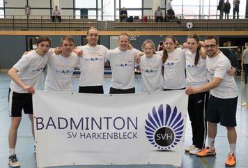 März ein absolutes Highlight in der Vereinsgeschichte an: die Teilnahme am Relegationsturnier zur Badminton-Oberliga-Nord in Wedel (bei Hamburg).