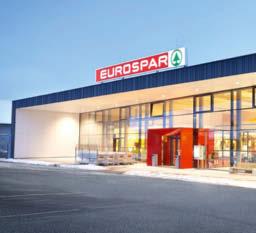 Eurospar Bei Eurospar liegt die Verkaufsfläche zwischen 850 und 2.500 Quadratmetern. In den 180 Filialen werden preisattraktiv frische Lebensmittel sowie Produkte aus dem Nonfood-Bereich angeboten.