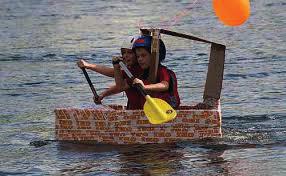 29. Juli 2016 Pappbootrennen am Falkenhagener See Boote aus Pappe bauen und anschließend gemeinsames Wettrennen auf dem Falkenhagener See Pappbootbau: ab 10:00 Uhr Mittagspause mit Snacks um 12:00