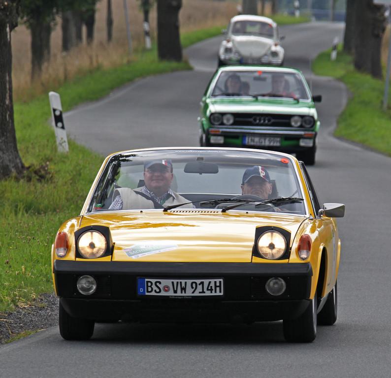 Bilder zum Artikel: Sachsen Classic 2013: Porsche 914