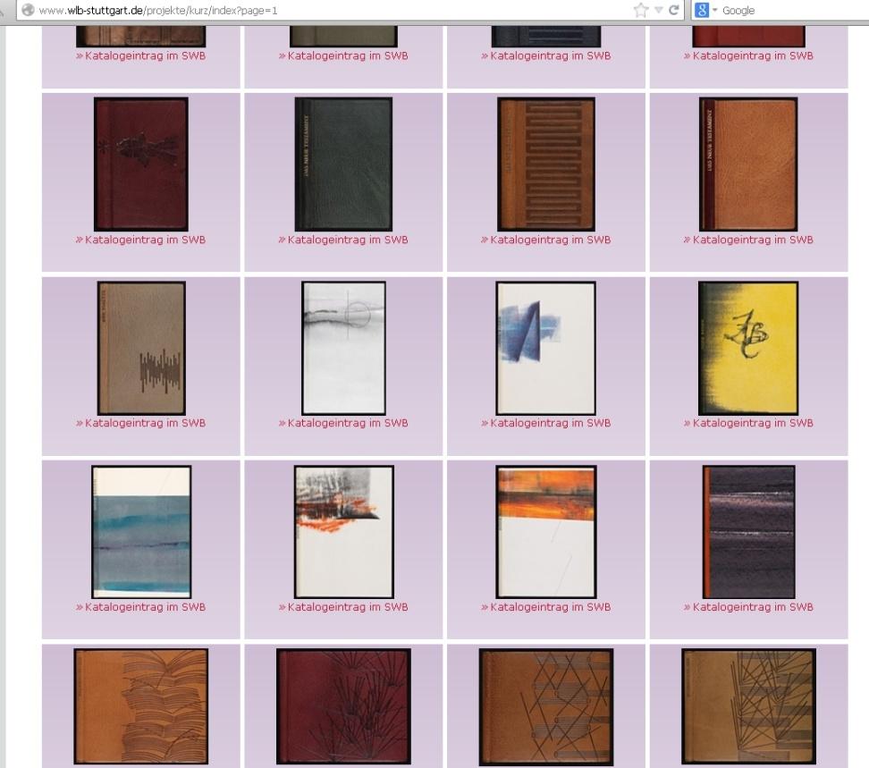 Geschlossene Sammlungen (1) A) Sammlung Gotthilf Kurz: Nachlass, Doku in Titeldaten eigene Signaturgruppe, einheitliche