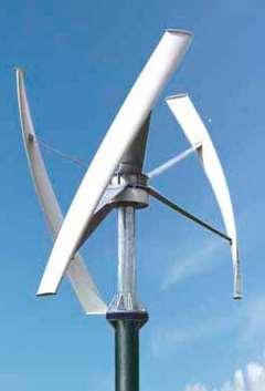 Abbildung 4: Ausgewählte in Österreich erhältliche Vertikalläufer: Turbina TE20, Amperius