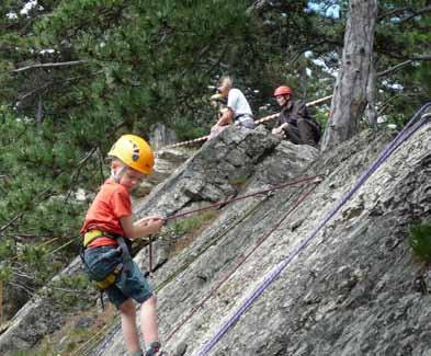 Jugend Abenteuer Klettersteig & Klettern Wienerwald/ Mödling 4-6/ab 7 Jahre Ein erlebnisreicher Tag für alle!