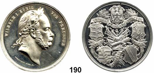 21 Preußen, Königreich Wilhelm I. 1861 1888 190 Zinnmedaille 1870 (Drentwett) auf den Sieg über die Franzosen. Kopf rechts mit Lorbeerkranz.