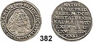 Münzen, 1575 bis 1873, 2/3 Taler bis zum Pfennig.