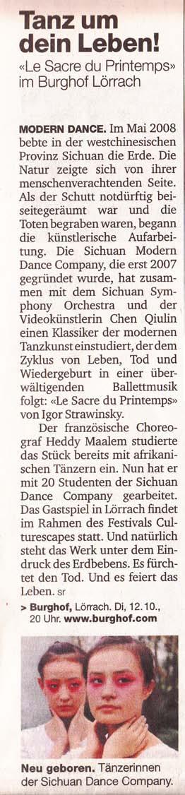 Titel: BAZ Basler Zeitung Ausgabe: 07.10.