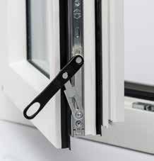 Zusätzlich verstärkte Befestigung der Fenster in der Wand Merkmale RC2 Basis RC2N Zertifiziertes Verbundsicherheitsglas mit 4