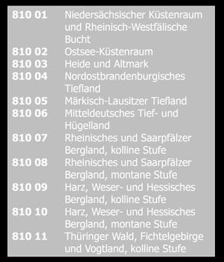 Japanische Lärche 844 Picea sitchensis - Sitkafichte Pinus nigra Arnold - Schwarzkiefer 847 varietas austriaca 848 varietas calabrica 849 varietas corsicana K öln M ünster Oldenburg z brücken