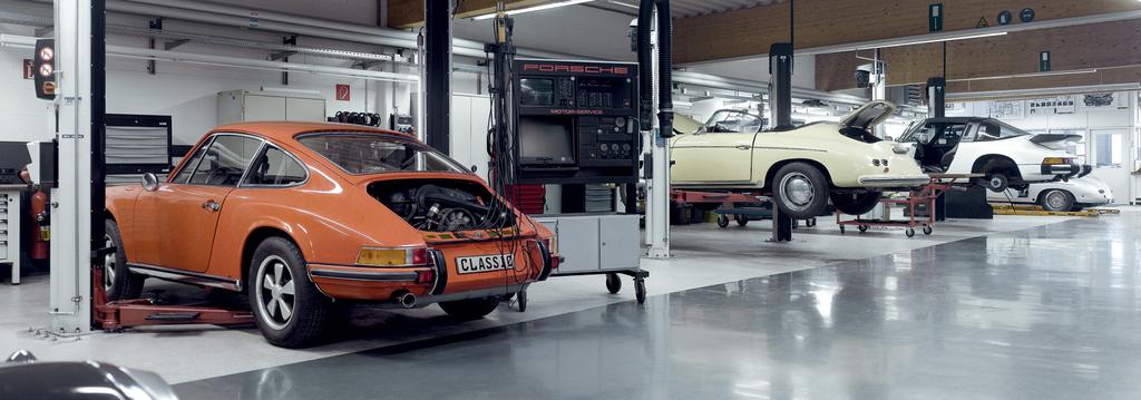 Unser Anspruch: wieder wie neu. Außer beim Charakter. Porsche Classic Werksrestaurierung.